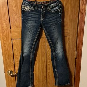 Rock revival blue jeans boot cut